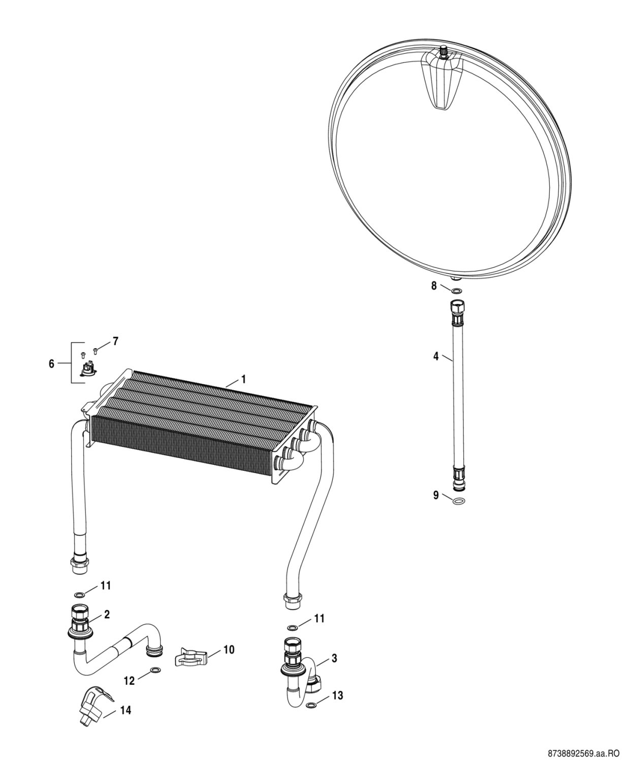 Котел газовый настенный Buderus Logomax U072-24K 7736900188